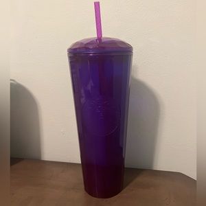 Starbucks Fall 2021 Purple Dome Tumbler